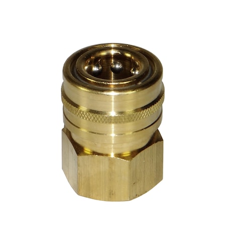 Bedford Precision Parts Bedford Precision 3/8in NPTf Quick Disconnect Coupler, Brass for Graco 801-569 12-2526